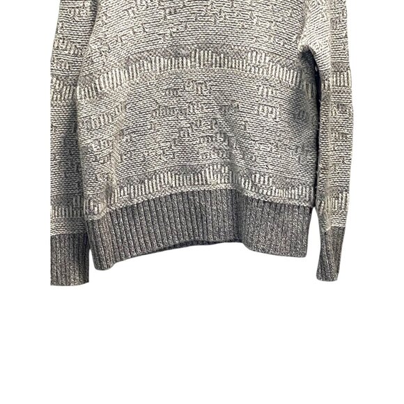 Banana Republic Heritage Collection Mens Wool Sweater Gray Size L - Picture 7 of 14